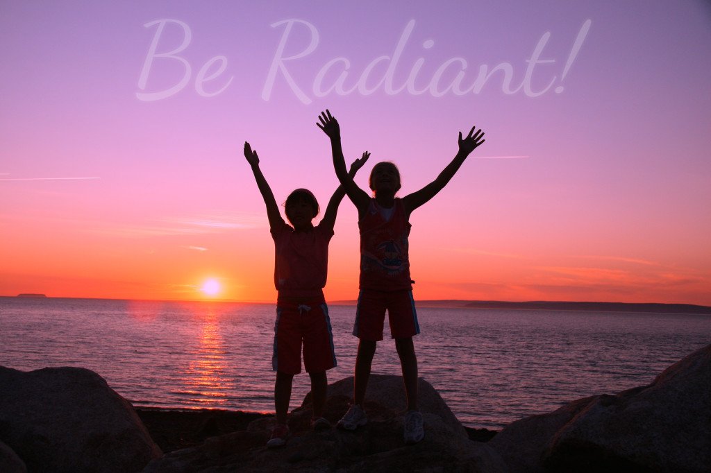 be radiant