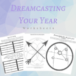 Dreamcasting Your Year worksheets