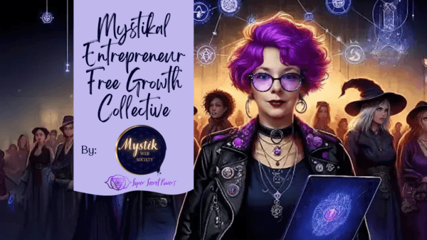 Free community for Mystikal Entrepreneurs looking to grow their profits, audience, and confidence in your business