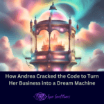 How Andrea Cracked the Alignment Code to Turn Her Business into a Dream Machine. Photo of AI decpition of dreamy dream machine